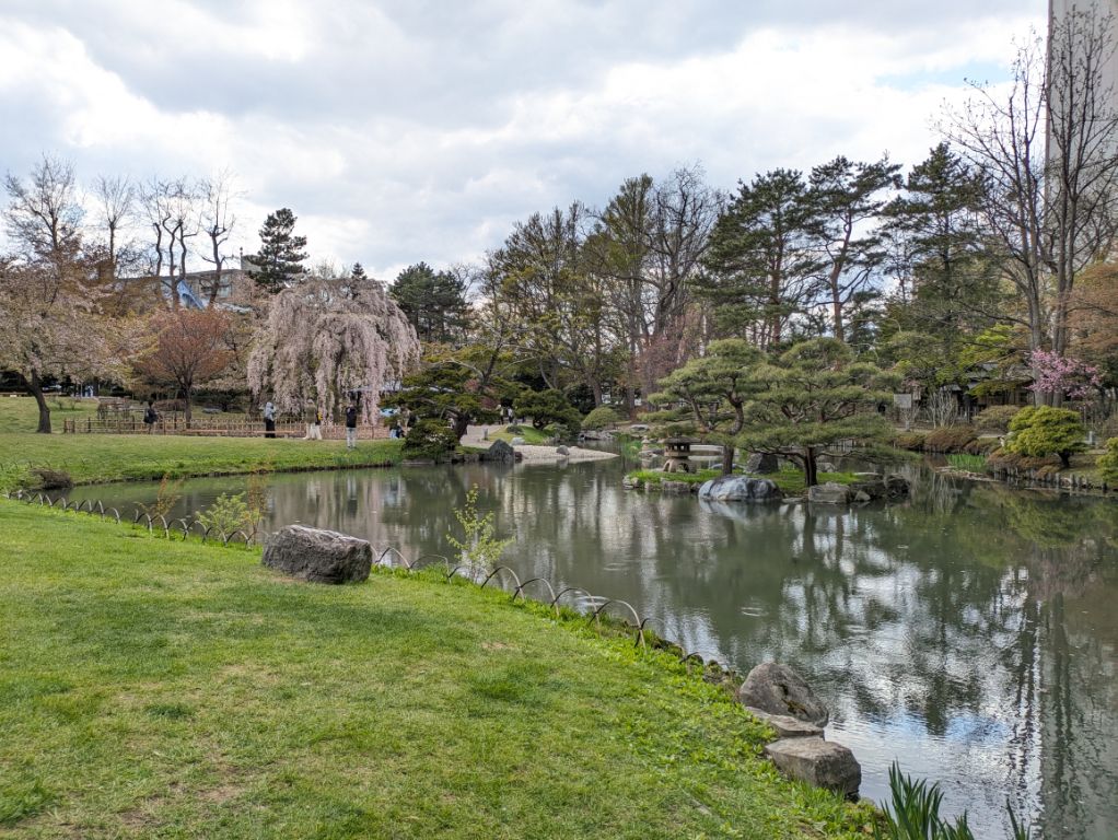 中島公園　日本庭園
