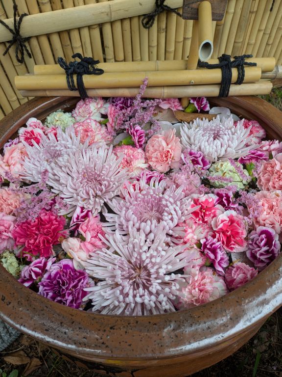 花手水