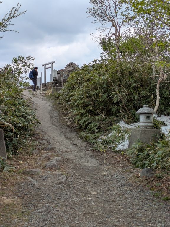 手稲山頂上　手稲神社奥の院