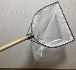 タモ網