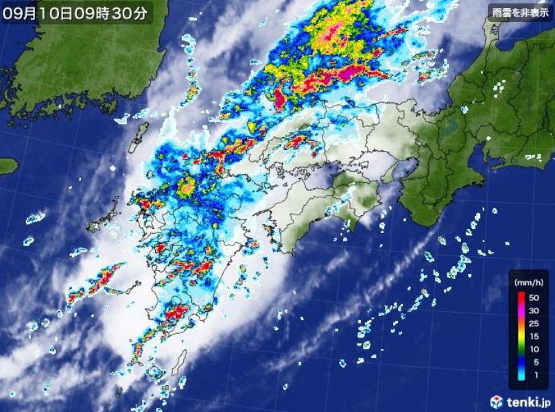 二百二十日雨雲