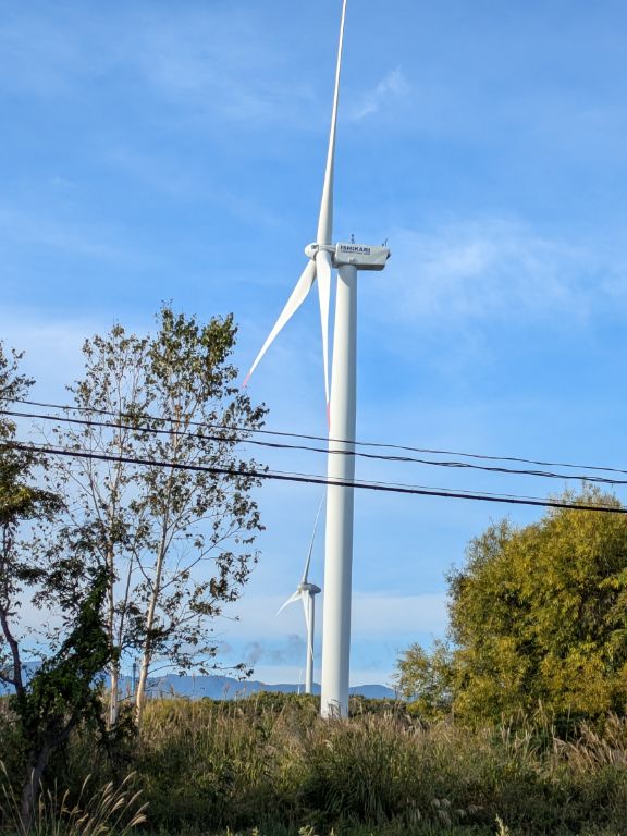 石狩湾風力発電