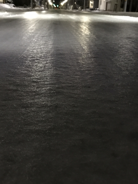 ブラックアイスバーン