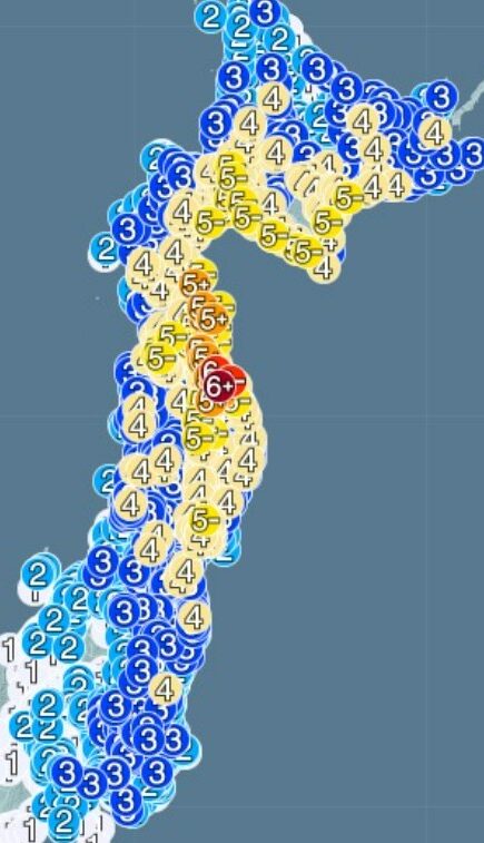 2025年12月8日青森県東方沖地震