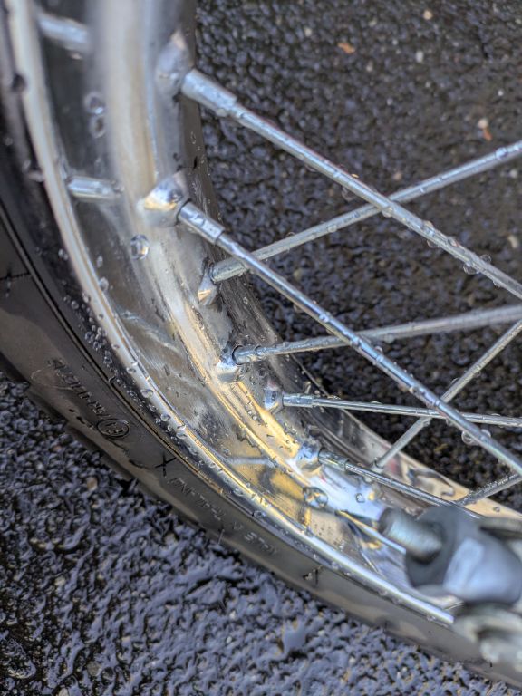 バイクのタイヤ