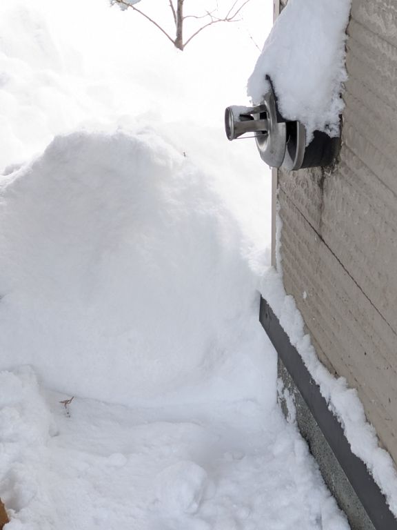札幌 12月の雪