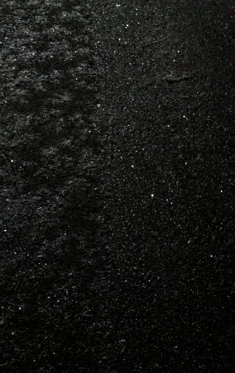 朝のアイスバーン