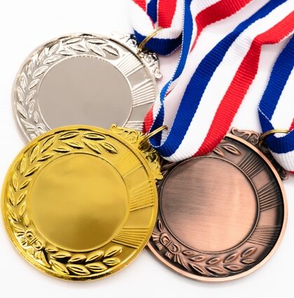 金銀銅メダル