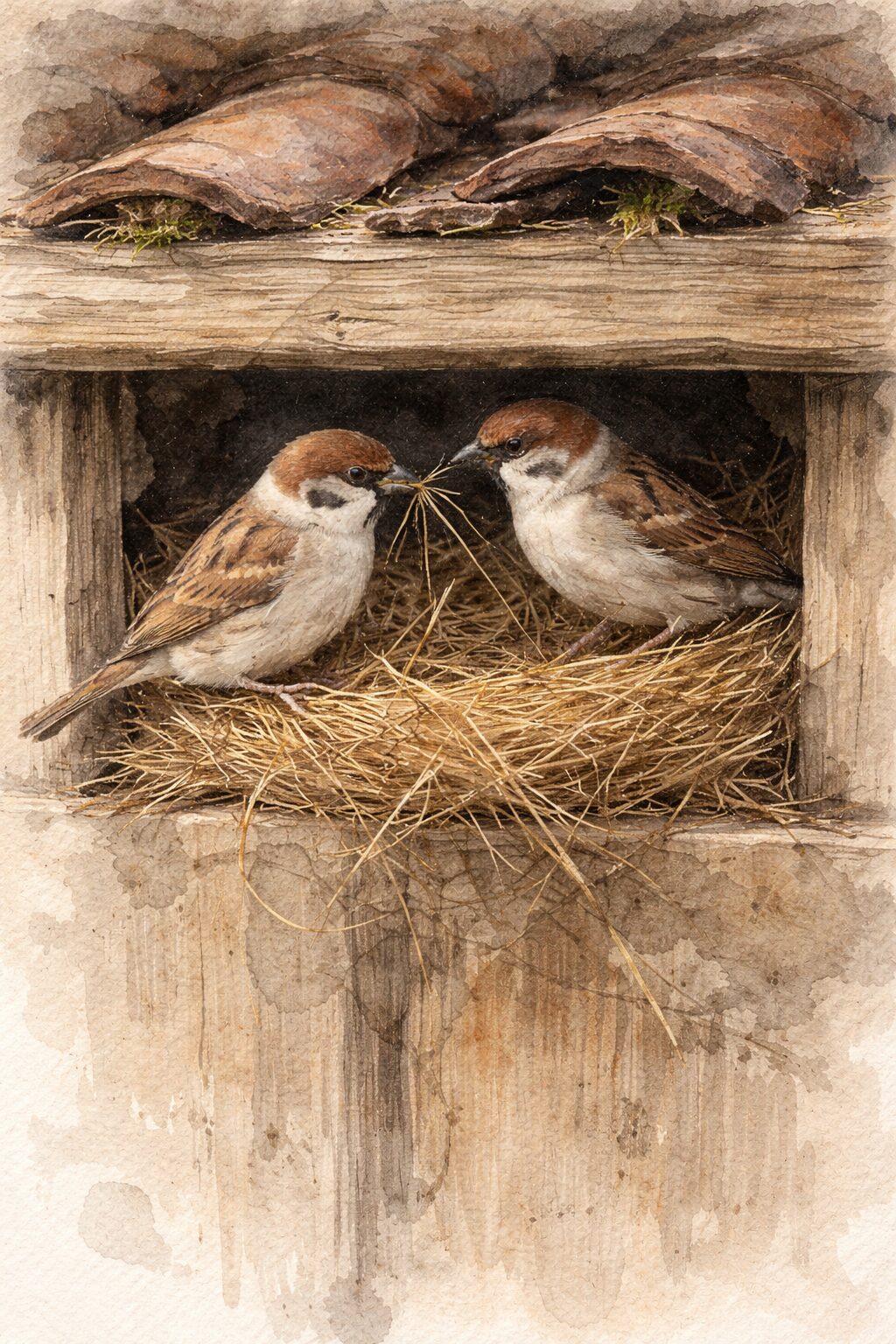 二十四節気　雀始巣