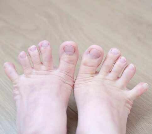 足の指