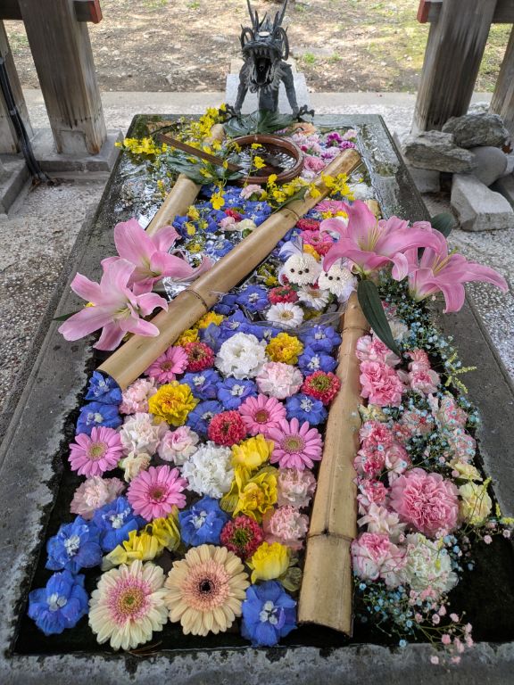 花手水