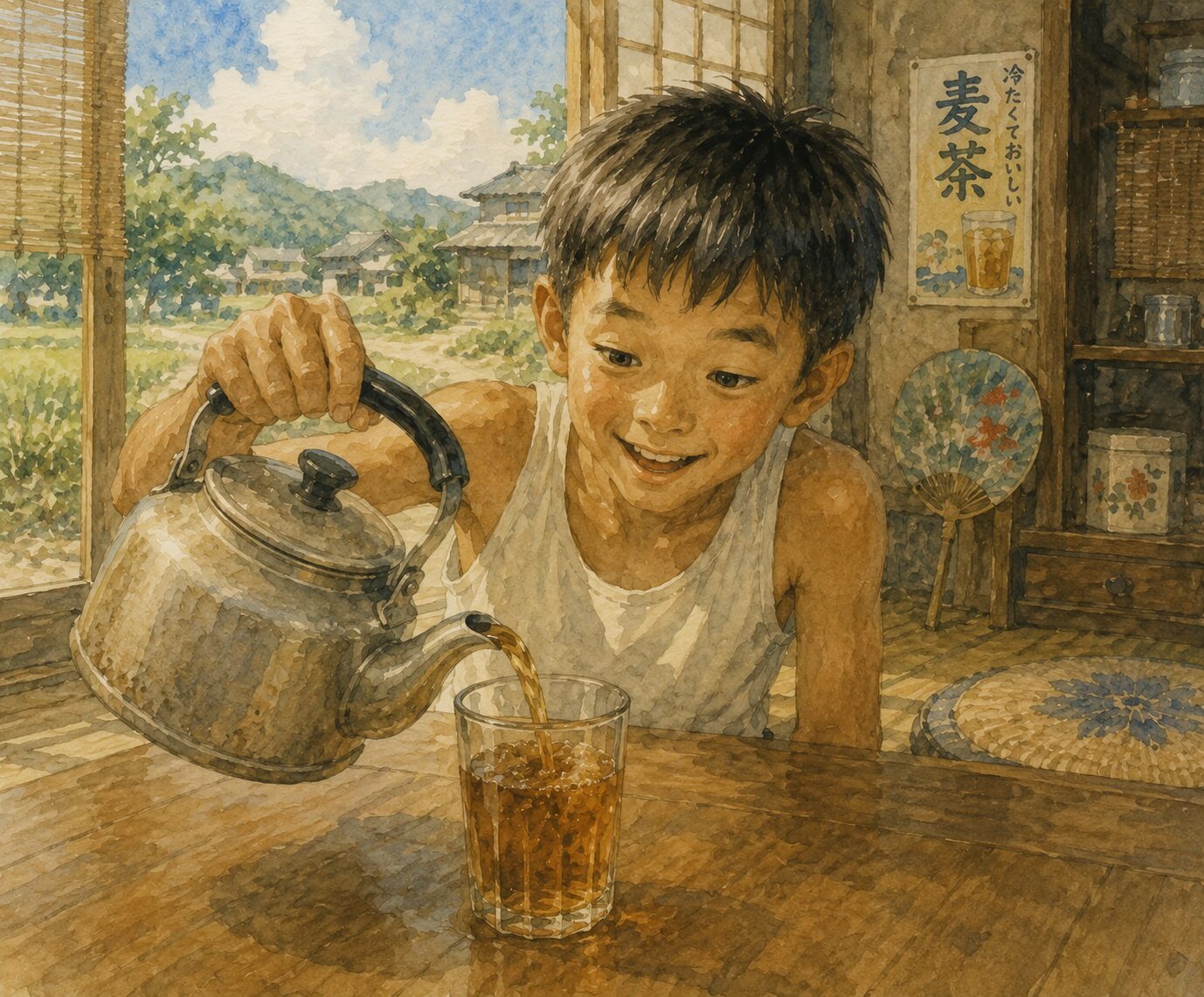 熱中症と、昭和の家族 