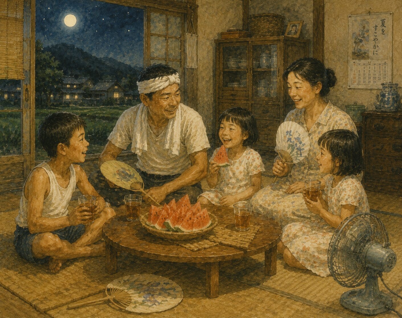 熱中症と、昭和の家族 