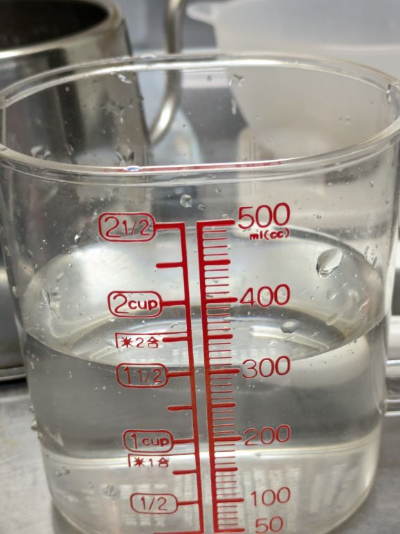 水300cc